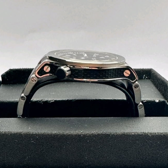 Movado Black Stainless Steel Watch - Picture 8 of 13